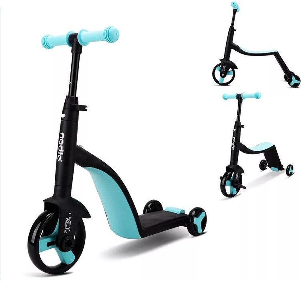 🛴 سكوتر 3 في 1 للأطفال